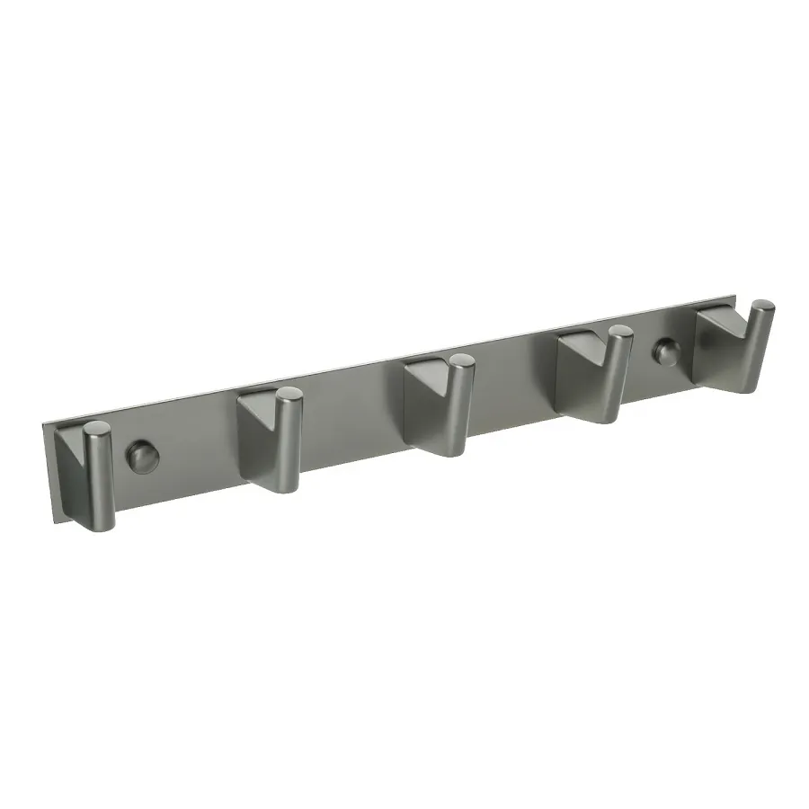 Крючок Fixsen Trend GRAPHITE на планке 5 шт, графит (FX-98005-5)