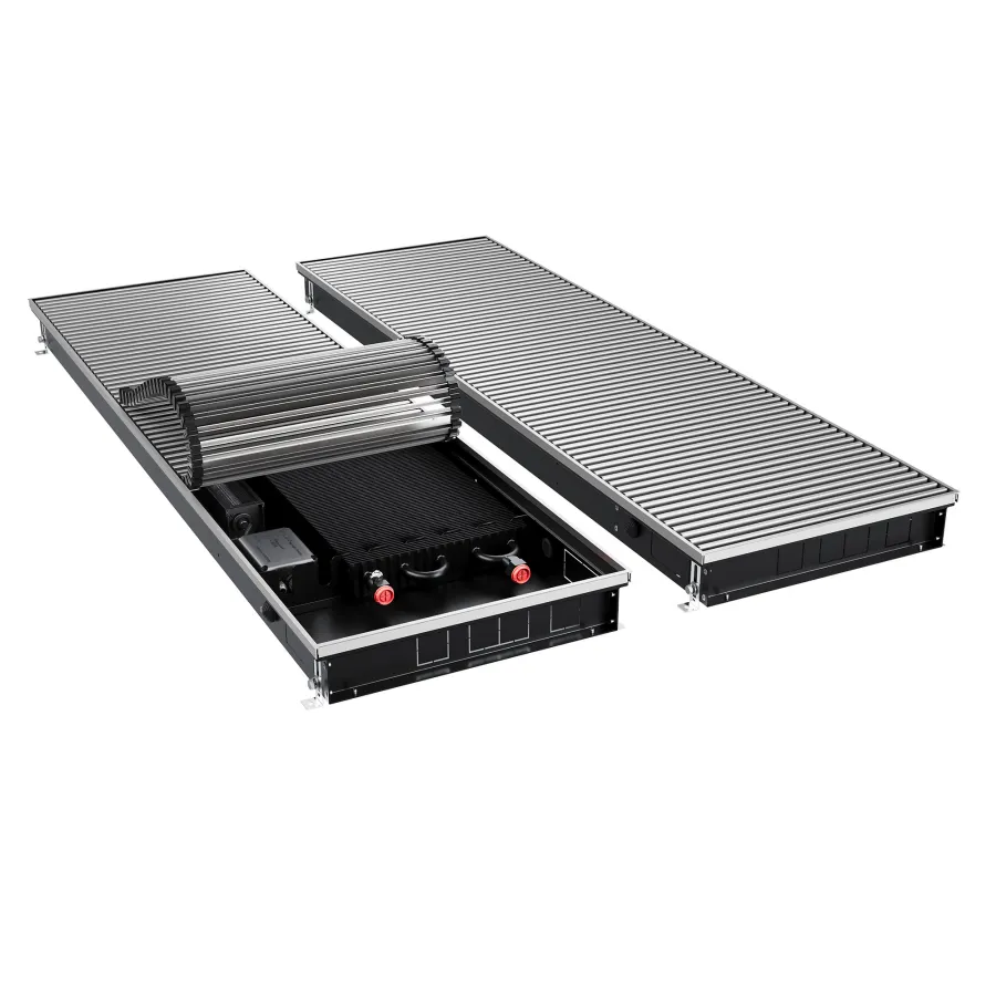 Конвектор внутрипольный Royal Thermo ATRIUM TURBO-80/400/1100-DG-U-NA