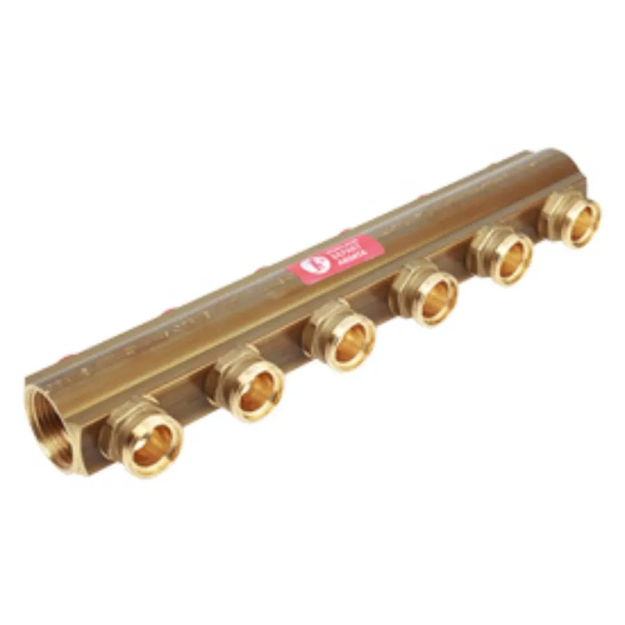 Коллектор Giacomini с отсечными клапанами 1" x 3/4"E /3, R553SY043