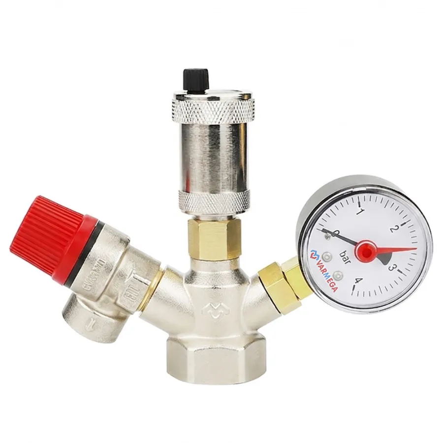 Группа безопасности VARMEGA 1" 3 бар, VMSG02-N006030