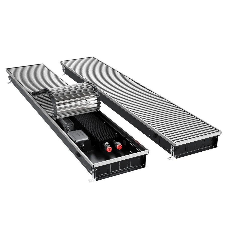 Конвектор внутрипольный Royal Thermo ATRIUM TURBO-80/250/2900-DG-U-NA
