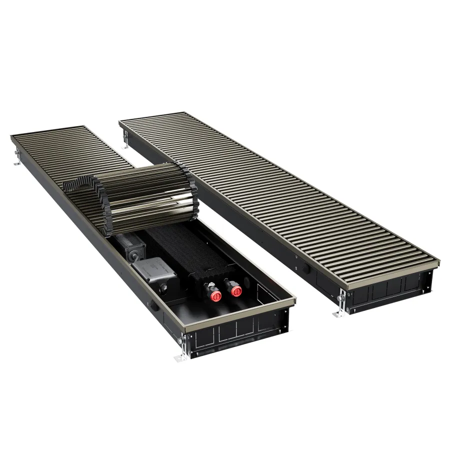 Конвектор внутрипольный Royal Thermo ATRIUM TURBO-80/250/800-DG-U-LB