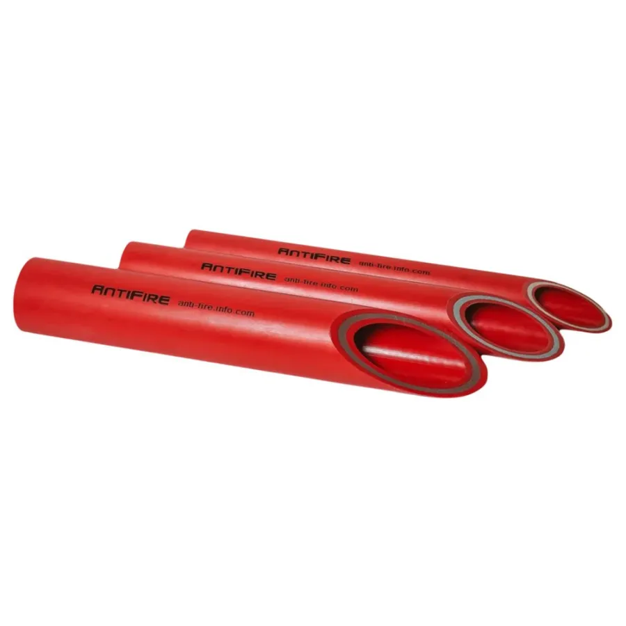 Труба полипропиленовая (Fire Resistant) SDR 7,4 D75 AntiFire 4м