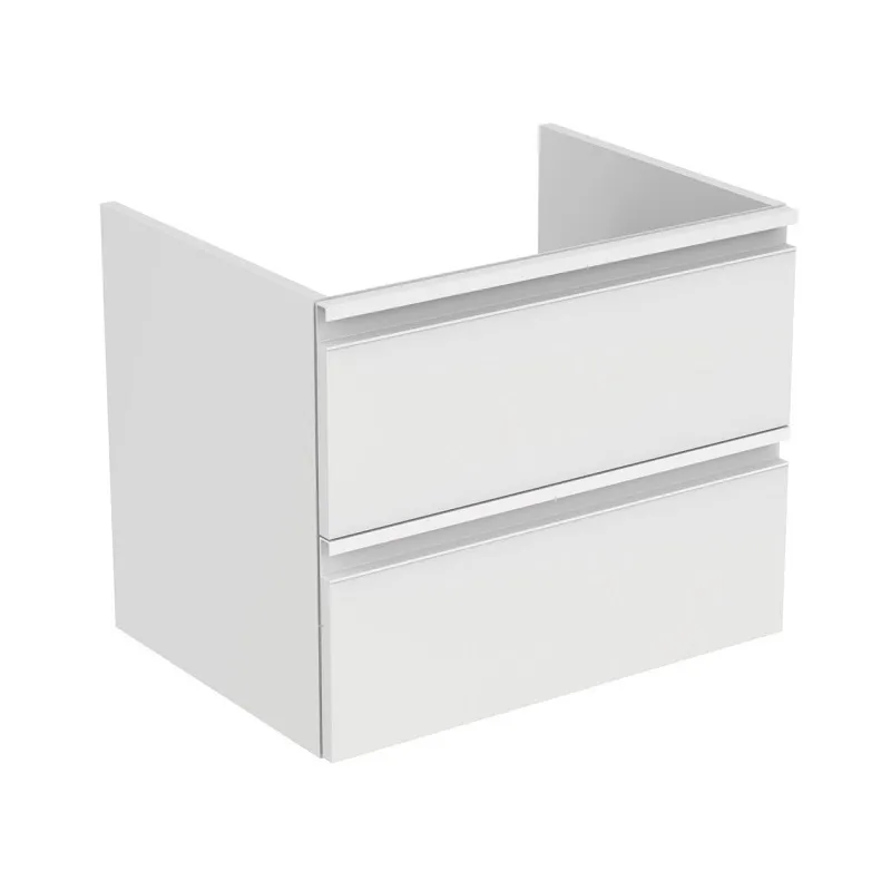 Тумба под раковину Ideal Standard TESI 60, с 2-мя ящиками, с крепежом, белый (T0050WI)