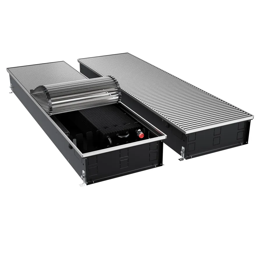 Конвектор внутрипольный Royal Thermo ATRIUM TURBO-150/400/1400-DG-U-NA