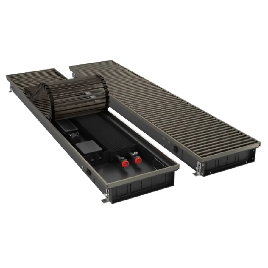 Конвектор внутрипольный Royal Thermo ATRIUM TURBO-80/180/2300-DG-U-DB