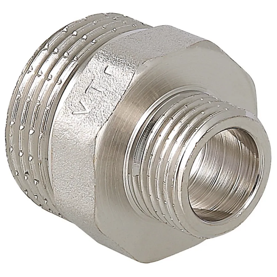 Ниппель-переходник НН наружная резьба 2"х 1/2" (Valtec VT 580) уп 10 шт