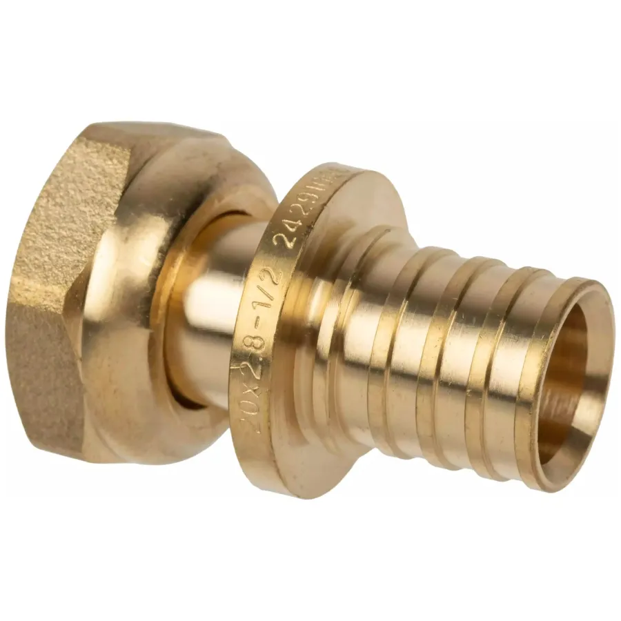 Муфта аксиальная для труб из сшитого полиэтилена Usystems 20-G1/2"НГ