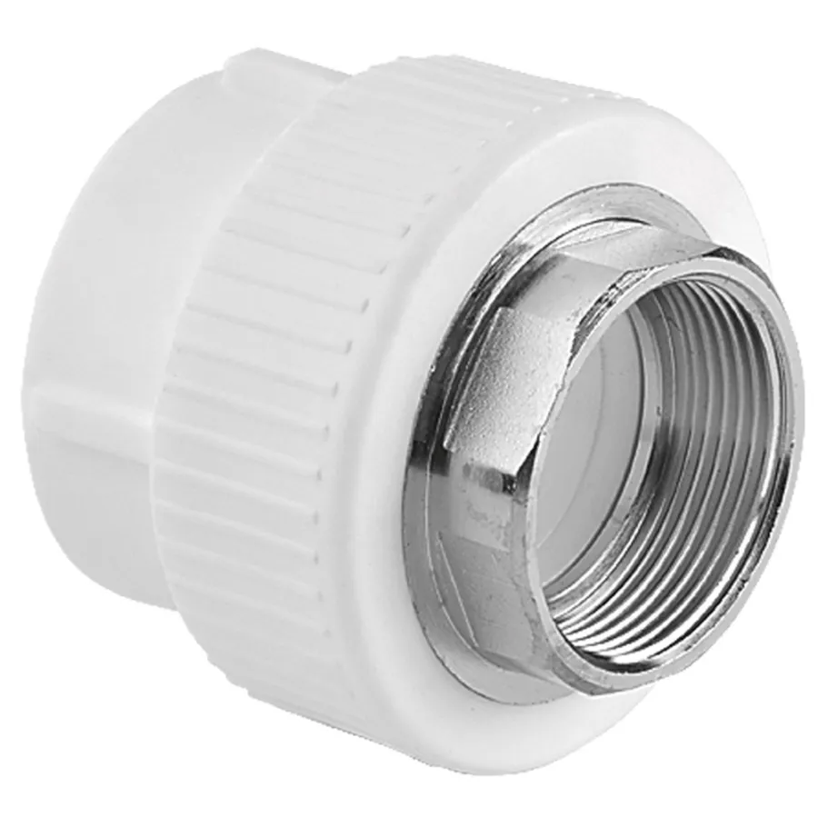 Муфта TEBO бел. PP-R комбинированная 40х1 1/4" ВР под ключ (5/35), арт. 030020510