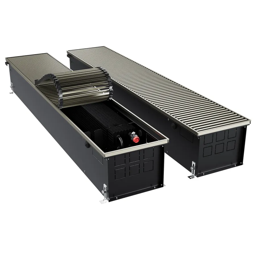 Конвектор внутрипольный Royal Thermo ATRIUM TURBO-190/250/1100-DG-U-LB