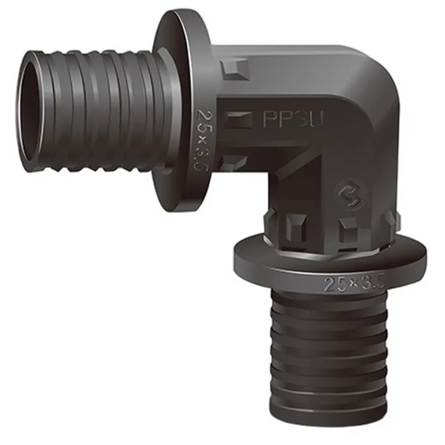Угол VARMEGA Slide-fit 20 PPSU, 90 гр., PPSU, VM50802