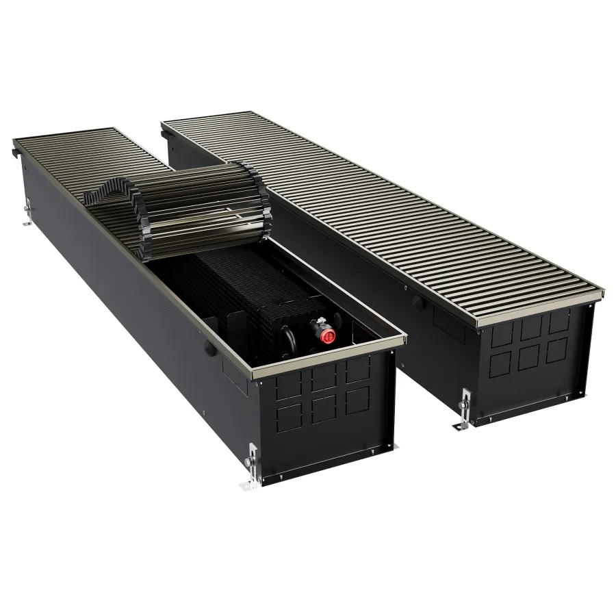 Конвектор внутрипольный Royal Thermo ATRIUM TURBO-190/250/2000-DG-U-DB