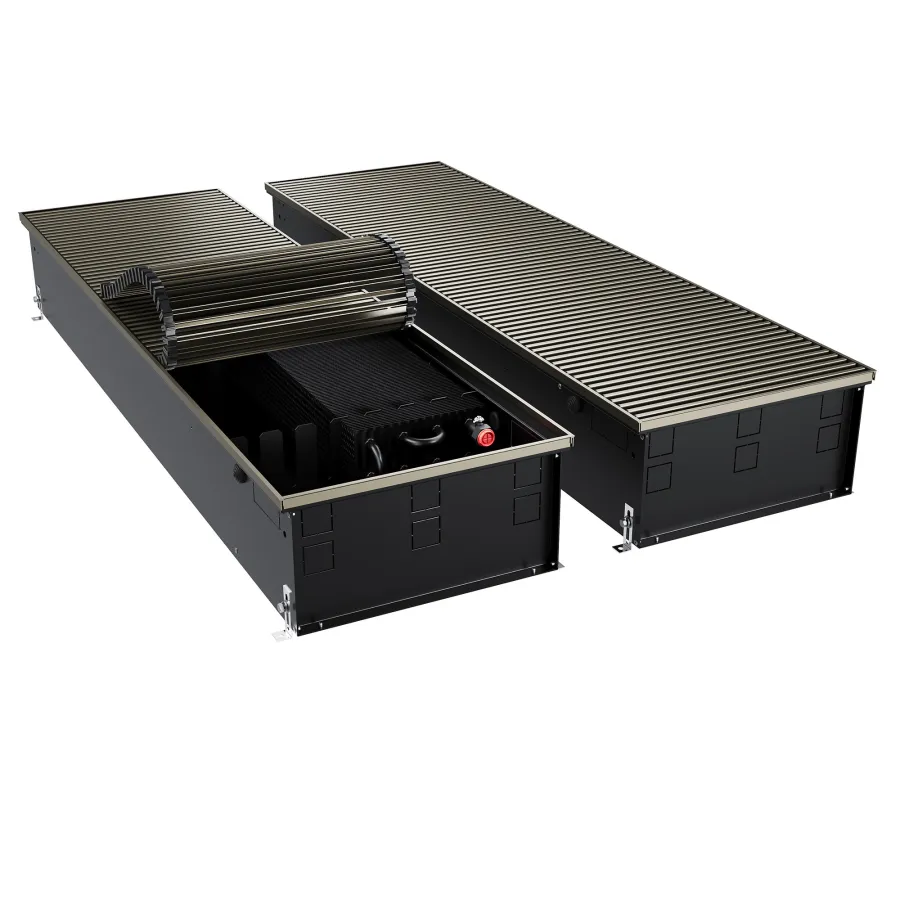 Конвектор внутрипольный Royal Thermo ATRIUM TURBO-190/400/3000-DG-U-DB