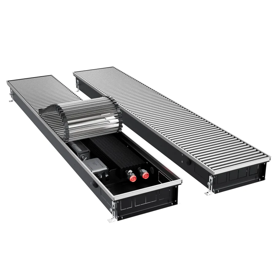 Конвектор внутрипольный Royal Thermo ATRIUM TURBO-90/250/1200-DG-U-NA