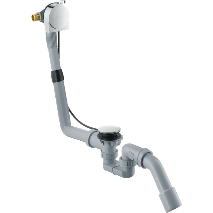 Слив-перелив Hansgrohe Exafill S для ванны, со скрытым изливом, хром (58113000)