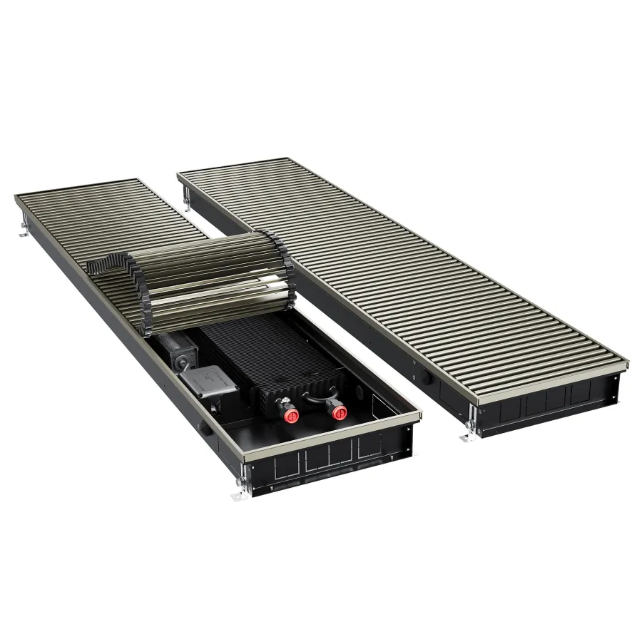 Конвектор внутрипольный Royal Thermo ATRIUM TURBO-80/300/1600-DG-U-LB