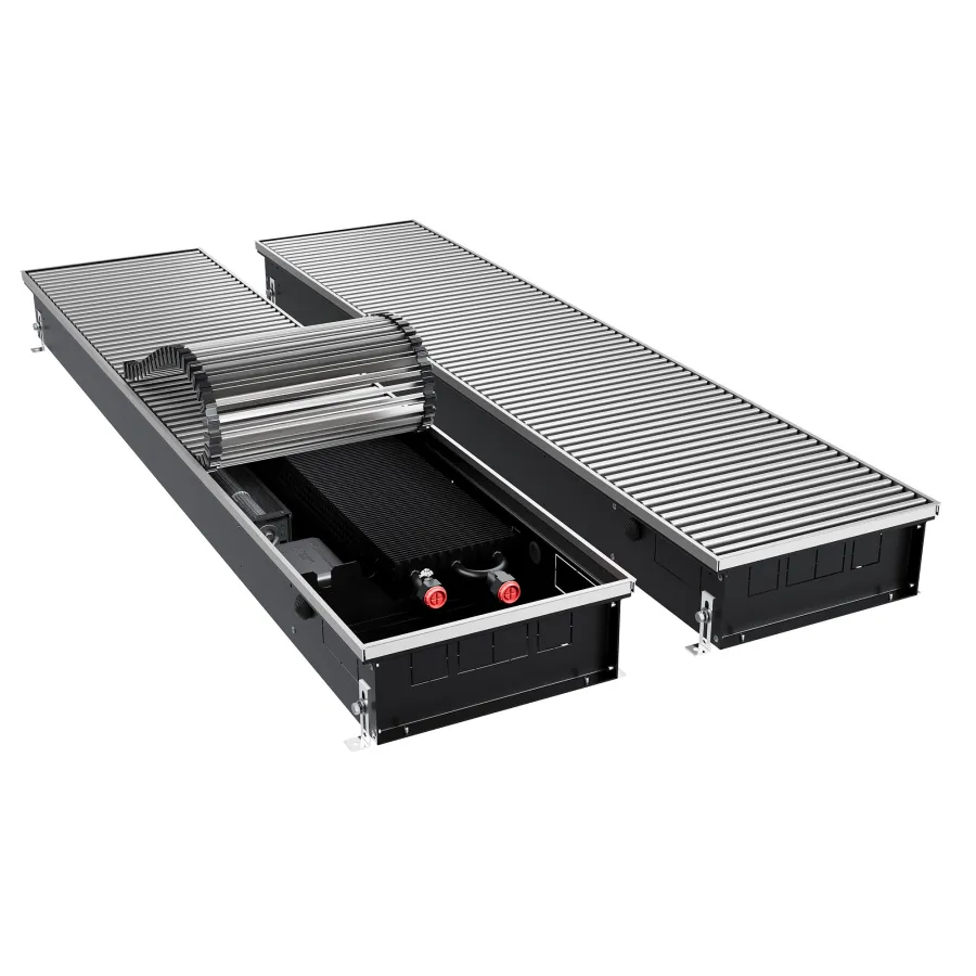 Конвектор внутрипольный Royal Thermo ATRIUM TURBO-110/300/2200-DG-U-NA