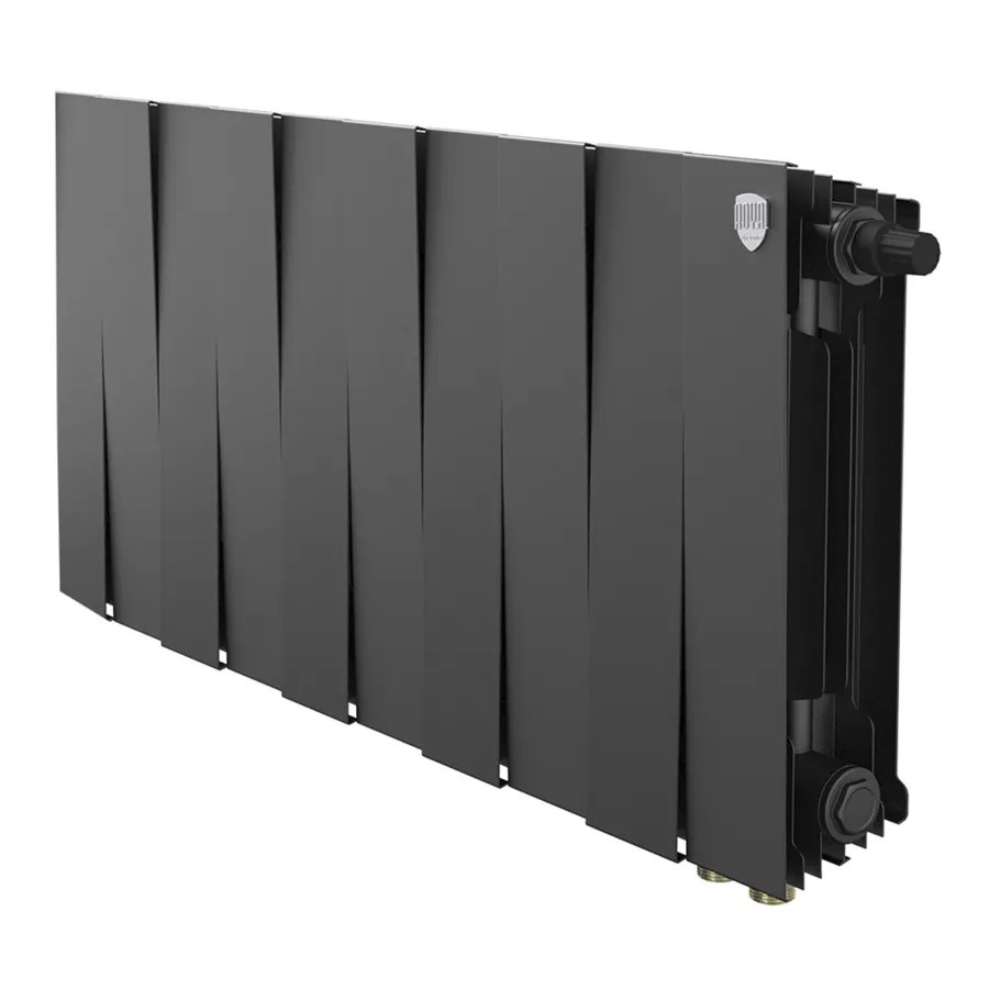 Радиатор биметаллический Royal Thermo PianoForte 300 Белый VL80 - 10 секц.