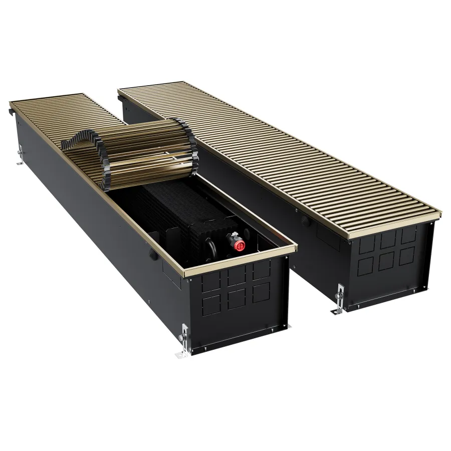Конвектор внутрипольный Royal Thermo ATRIUM TURBO-190/250/3000-DG-U-AU