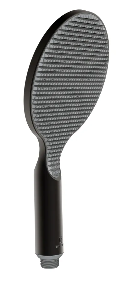 Ручной душ BOSSINI Apice один режим, c Easy-Clean, чёрный матовый (B00900.073)