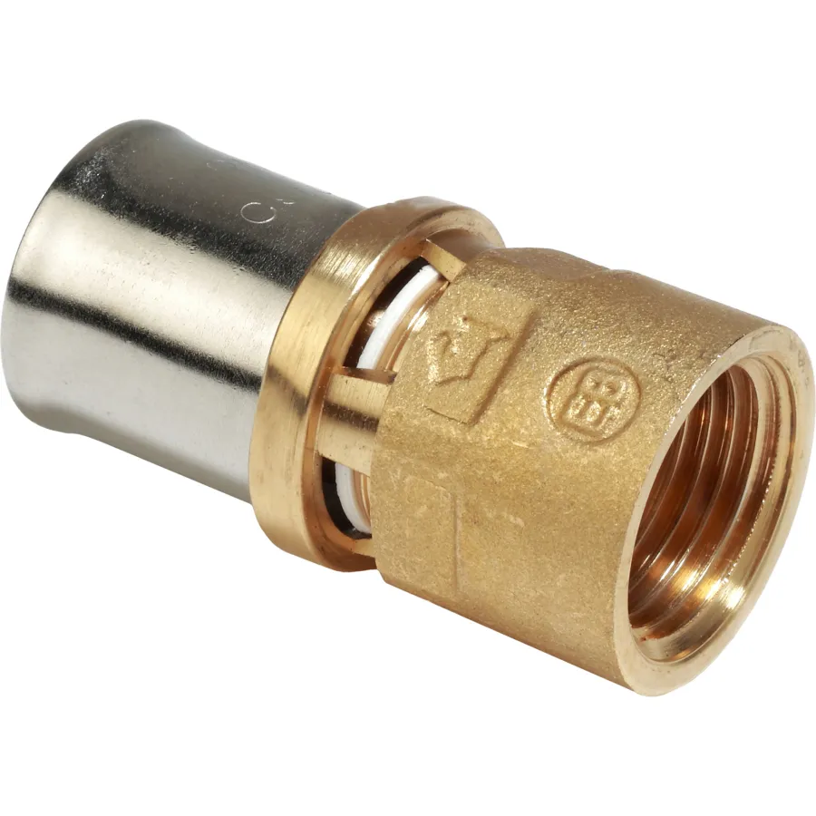 Муфта-пресс Giacomini латунь ВР 26х3/4", RM109Y049