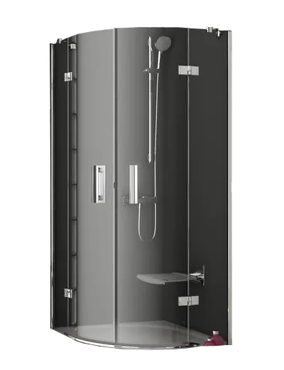 Душевой уголок Ravak Smartline SMSKK4-90 профиль хром, стекло прозрачное