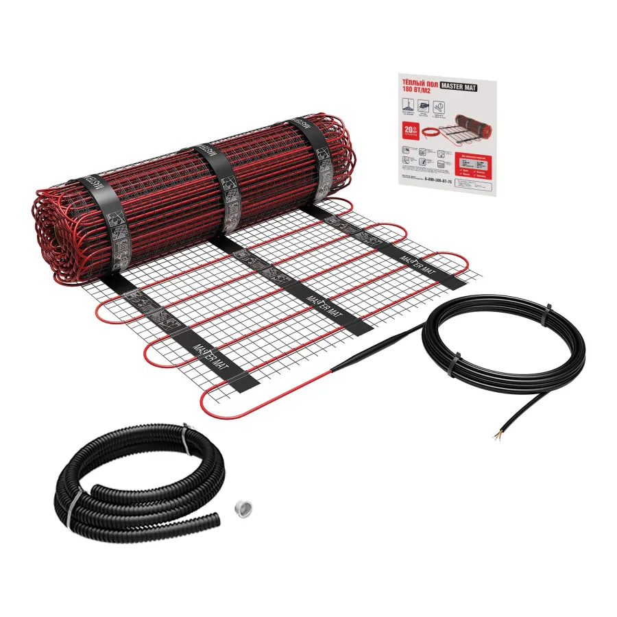 Мат AC ELECTRIC AC MM 2-180-1,5 (комплект теплого пола)