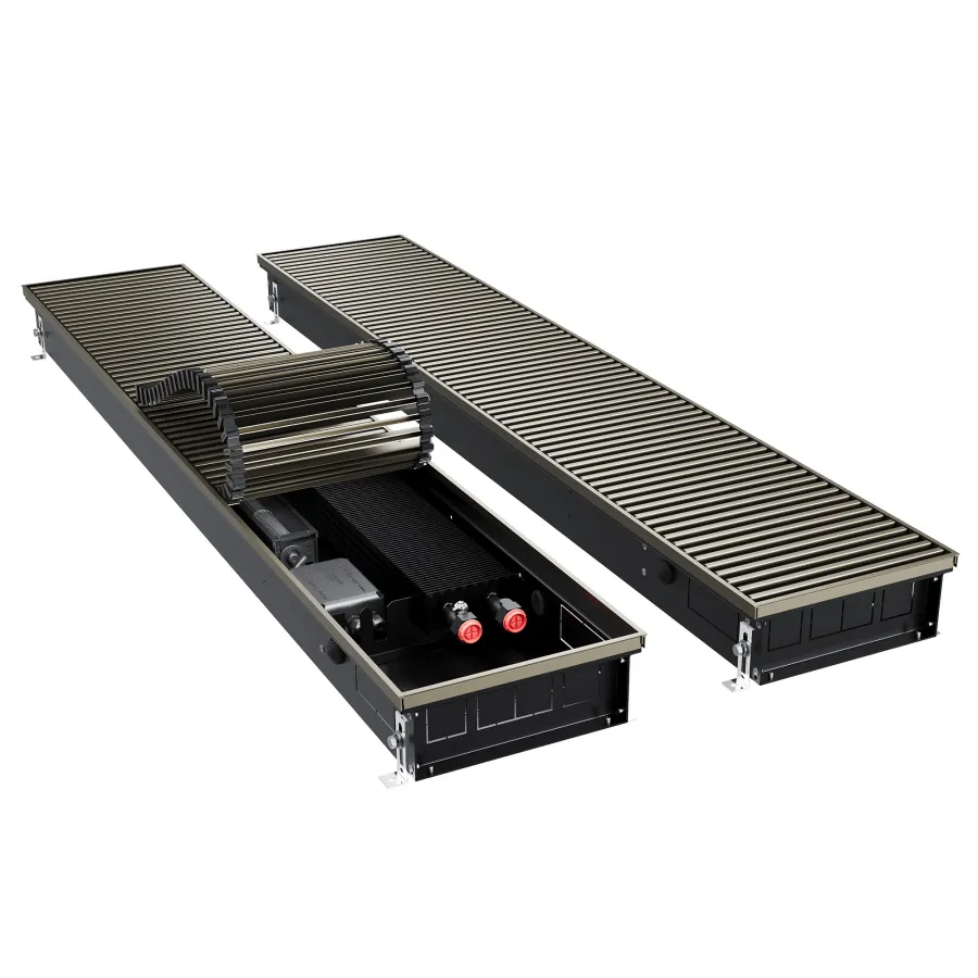Конвектор внутрипольный Royal Thermo ATRIUM TURBO-90/250/1800-DG-U-DB