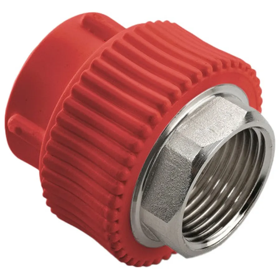 Муфта комбинир. ПП AntiFire под ключ D40-1 1/4"ВР Red 051062