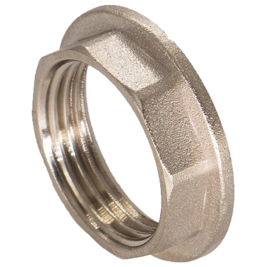 Контргайка CTM с ребордой 1/2" г/г