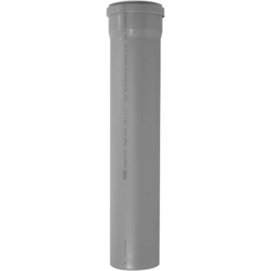 Труба TEBO канализационная 40x1500 для внут. канал. сер. арт. 013010114 (1/50)