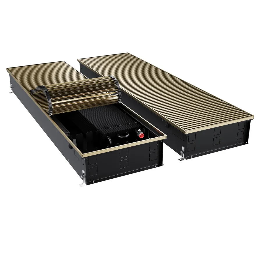 Конвектор внутрипольный Royal Thermo ATRIUM TURBO-150/400/1200-DG-U-AU