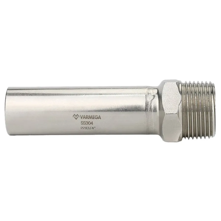 Муфта-вставка VARMEGA Inox Press НР 15ax3/4"
