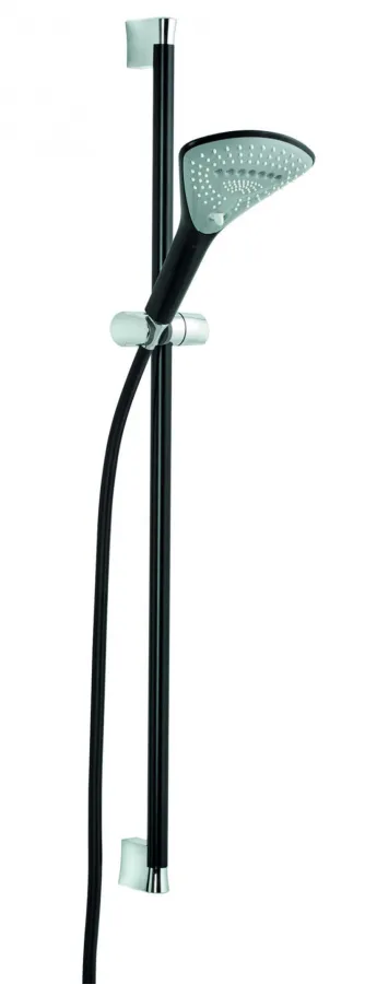 Душевой гарнитур Kludi Fizz 3S черный матовый/хром (6774087-00)