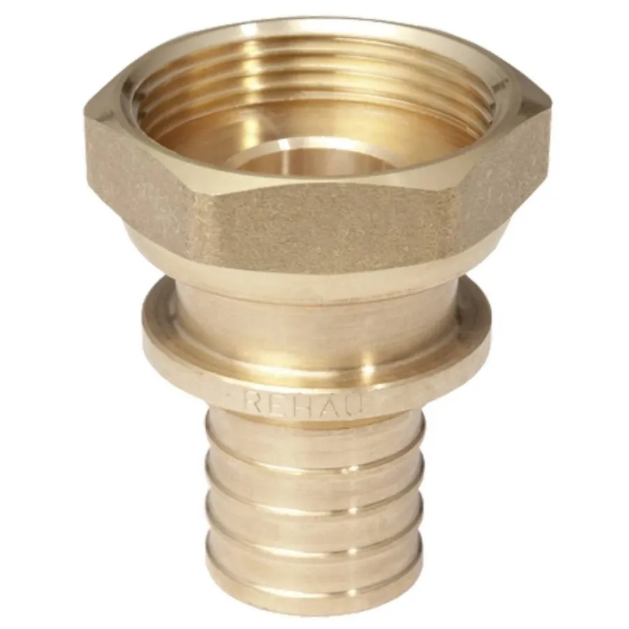 Переходник REHAU с накидной гайкой 20-1/2" RX+ , бронза